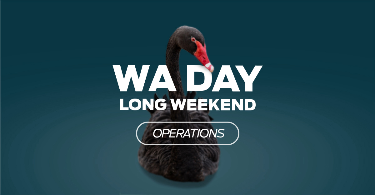WA Day Long Weekend Operations